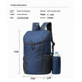 thumbnail image 5 of Travel Trekking Backpack – Hiking Pouch, Outdoor Day Bag | Waterproof Foldable Pack 20L for Camping Expedition Tracking Walking Fishing Scout Excursion Gear Women Men Teens Lightweight Use（grey）, 5 of 5