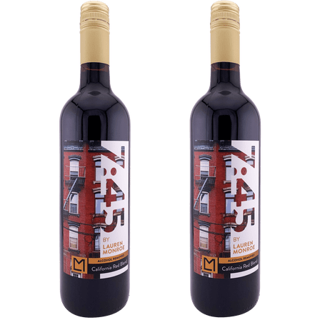 7:45 Alcohol-Removed California Red Wine Blend 750 ml. - 2 Pack