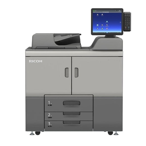 Restored Ricoh Pro 8320S Monochrome Laser Production Printer Copier Scanner 136 PPM Duplex Network