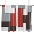 thumbnail image 5 of Mid Century Abstract Geometric Classic Curtains Home Decor Living Room Kitchen Balcony Room Window Curtain Bedroom Decoration, 5 of 7