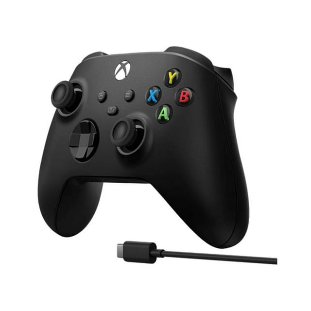 Xbox Wireless Controller + USB C Cable - Xbox Series X|S, Xbox One – Black(Used - Like New)