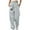 Gray, variant on Blmnix Stretch Sweatpants for Women Lounge Gray High with Pockets Loose Casual Boyfriend Juniors Sweatpants Comfort