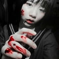 thumbnail image 3 of Fake Blood Gel Tube Horror Makeup Costume Halloween Party Red Tool 100ml, 3 of 4
