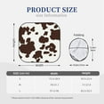 thumbnail image 3 of Saiise Brown Cow for Foldable Car Sun Shades (2-Pack) Offer Sun Protection with an Easy-fold Design for Convenient Windshield Shading-Medium, 3 of 6