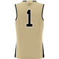 thumbnail image 3 of Youth GameDay Greats Gold #1 Purdue Boilermakers Lightweight Basketball Jersey, 3 of 4