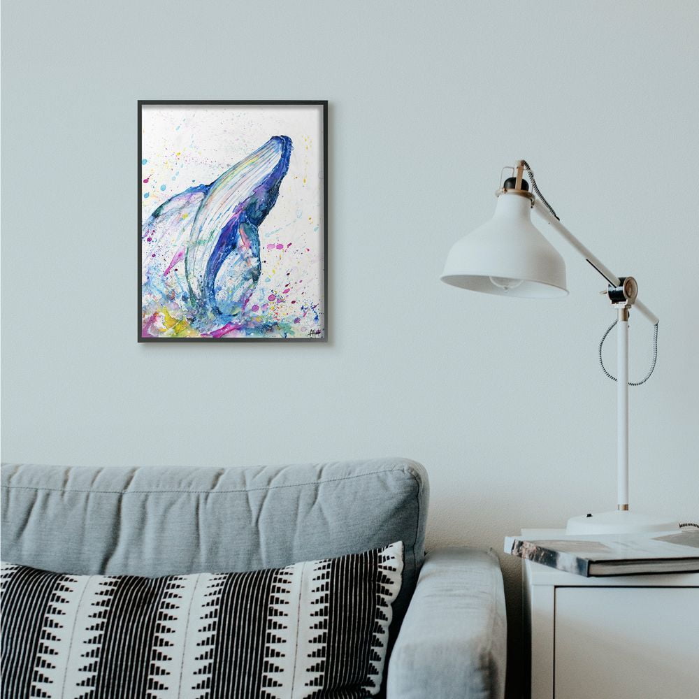Stupell Home Décor Animal Ocean Framed Art Print, by Marc Allante