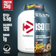 Dymatize ISO100 Hydrolyzed Whey Isolate Protein Powder, Cocoa Pebbles, 5 lb