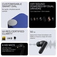 thumbnail image 2 of Auriculares inalámbricos CMF Buds Pro 2 Hi-Res Audio con LDAC Blue, 2 of 8