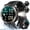 W50-Black, variant on Military Outdoor Waterproof SOS Smart Watch for Men,1.45" HD Watch,with Calling,Flashlight,Compass,100+ Sports Modes,Large 960 mAh Battery,fits for Android iPhone Samsung,Black