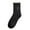 A-Black403, variant on Women's Crew Socks Floral Print Rolled Trim Socks Thermal Warm Classic Leisure Holiday Hosiery