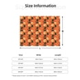 thumbnail image 5 of Rateoe Ramen Noodle Soup Pattern Flannel Throw Blanket, Ultra-soft Blanket for Bed, Couch, Car, Hypoallergenic Anti-pilling blanket-, 5 of 6