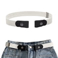 thumbnail image 5 of Belts for Women Men Buckle Belt Invisible No Buckle Stretch Waist Belt For Jean Pants,Dresses,No Bulge Beige, 5 of 5