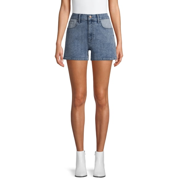 Jordache Vintage Women's Cindy Triple Needle High Rise Shorts