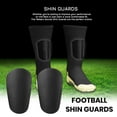 thumbnail image 2 of YIFAEUX 1 Pair Lightweight Mini Soccer Shin Guard Protective Equipment Comfortable Flexible Football Shin Guards for Men Women Kids Boys Girls, 2 of 6