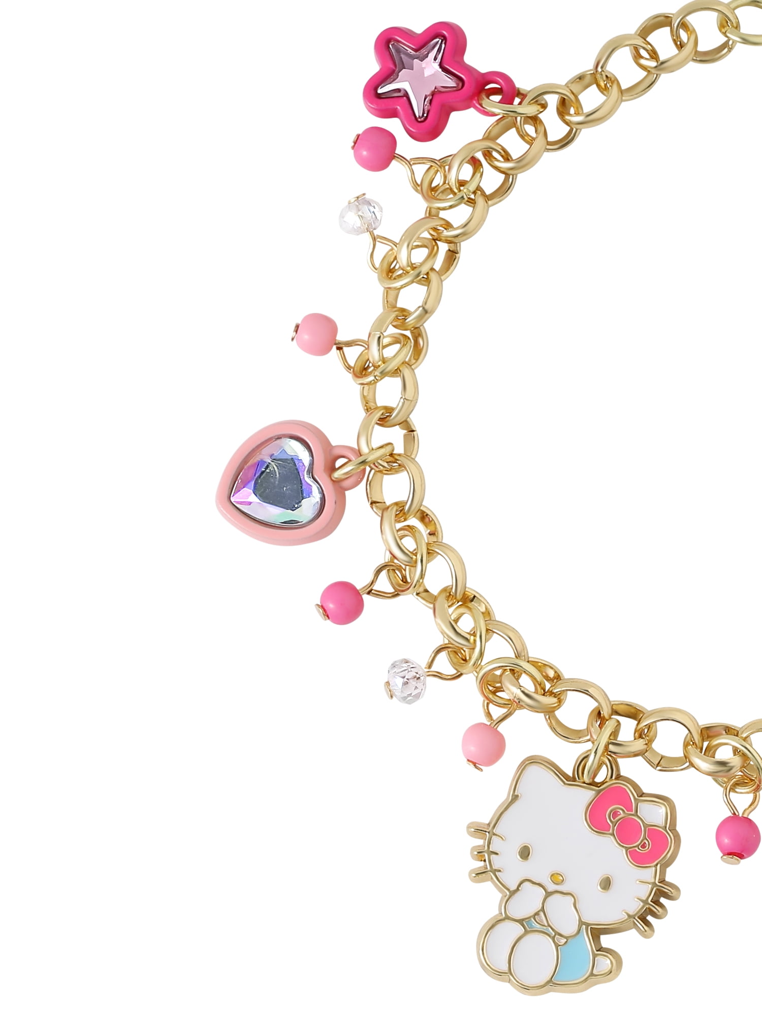 Sanrio Hello Kitty Charm Bracelet with Decorative Accents