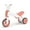 Flamingo, variant on Chillafish Bunzi Gradual Balance Bike and Tricycle,6 inches, 2-in-1 Ride on Toy for 1-3 Years Old, Silent Non-Marking Wheels, Mint