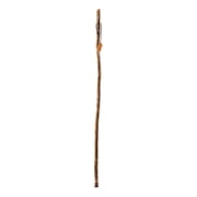 Brazos Rustic Wood Walking Stick, Ironwood, Traditional Style Handle, for Men & Women, 48
