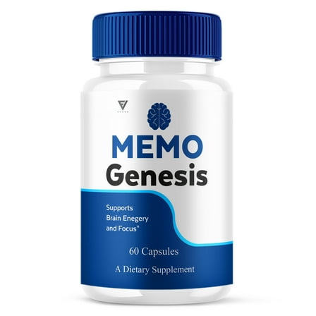 Memo Genesis Focus Capsules, MemoGenesis Memory Support (60 Capsules)