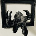 thumbnail image 4 of Estatua de pared con mano de bruja, estatua vintage, decoración artística para colgar en la pared, decoración navideña, 4 of 8