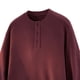 thumbnail image 4 of pstuiky camisas de hombre de manga larga, Camisas de hombre de color sólido con cuello redondo, botones, manga larga, capa base, informal, cálida, capa interior salir tops xl, 4 of 5