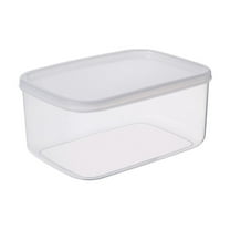 CuiLiyq Meal Prep Containers, Reusable Food Storage Containers with Lids, Square Freezer Storage Boxes, Plastic Food Storage Container for Kitchen, 6.7" x 4.7" x 2"