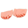 thumbnail image 1 of Wweixi Silicone Toe Separator Cushion Forefoot Pad for Correcting Toes Foot Care New Skin Color, 1 of 9