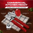 thumbnail image 3 of Abrelatas Chef Master Commercial de acero inoxidable de alta resistencia, 3 of 8