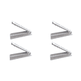 thumbnail image 2 of 4Pcs Kebab Maker BBQ Meat Skewer Machine Reusable for Kebab Press Maker Barbecue for Kitchen Grill Accessories,White, 2 of 5