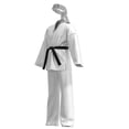 thumbnail image 4 of Ropa de entrenamiento de Karate para niños y adultos, disfraces de Cosplay para niños, conjuntos de uniformes de Karate-AM, 4 of 5