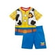 thumbnail image 5 of Disney-Conjunto de ropa de 2 piezas para niño y niña, Jersey informal, camiseta y pantalones cortos estampados, Woody, Jessie, dibujos animados, Buzz, 5 of 5