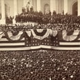 thumbnail image 2 of Newly Inaugurated President Grover Cleveland Delivers His Inaugural Address History (18 x 24), 2 of 2