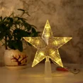 thumbnail image 1 of Christmas Tree Top Light, Led Glowing Star Light, Pentagram Christmas Tree Ornament For New Year Home Decoration Gong Bohan unisex, 1 of 2