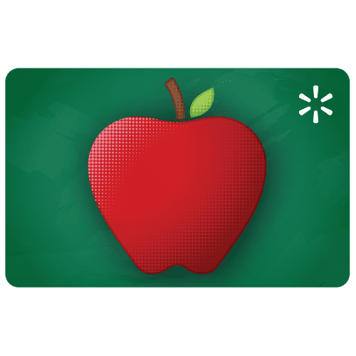 School Apple Walmart Gift Card - Walmart.com - Walmart.com