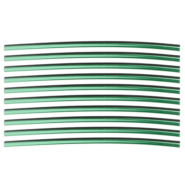 10 piezas Strip de aire de aire Decorativo Decoración de forma de forma U tiras de decoración de bricolaje Decoración