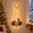 B, variant on Nativity Manger Light Illuminated Christmas Wall Decor with Holy Family Star Accents and 2D Acrylic Design for Indoor Hanging Display