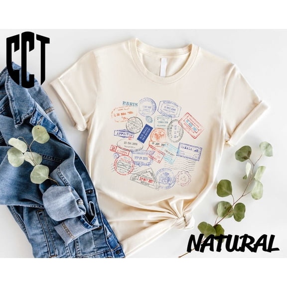 Travel Shirt,Travel Stamps Shirt,Traveler Shirt,Travelers,Vacation Shirts,Vacation Mode,Airplane Mode,Girls Trip Shirts,Summer Tees TSHIRT All Size S-5XL