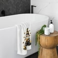 thumbnail image 3 of Ryvnso Christmas Gnome and Bees Hand Towels Set for Bathroom Cotton Face Towel Decorative 15.5x29.5 inch, 3 of 7