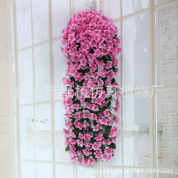Simulation flower wall hanging basket wedding home decoration Artificial Flowers