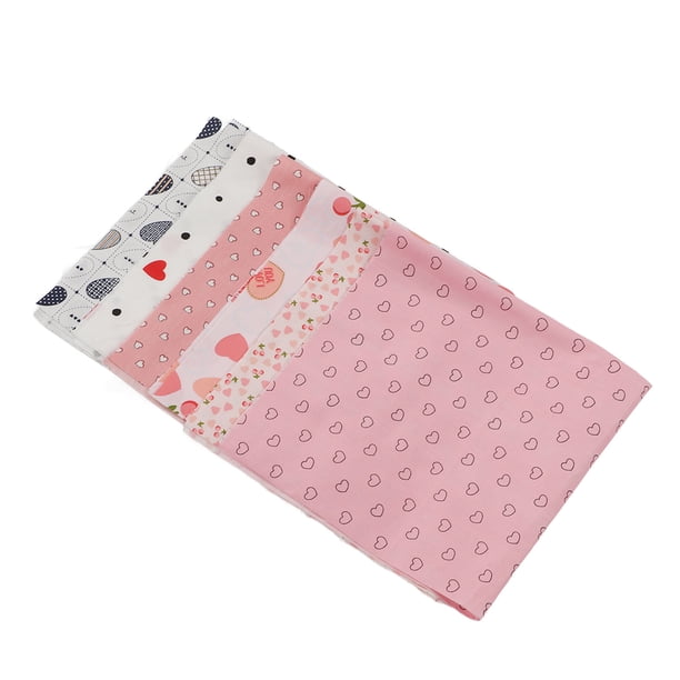 Tela bonita,Tela para coser,Tela deTela de costura, 50x5 0cm/19,7x19,7 pulgadas Material de algodón patrón de impresión de tela bonita para ropa de mueca para regalo de Baby Shower LHCER NO