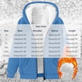 thumbnail image 3 of Enjoytime Fall Winter Hoodies for Men Long Sleeve Zip Up Jacket Fleece Lined Warm Soft Oversized Sweatshirt with Pocket, 3 of 8
