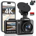 thumbnail image 1 of Dash Cam ecomoment GT802 4K+1080P Dual WiFi GPS 170°, 1 of 8