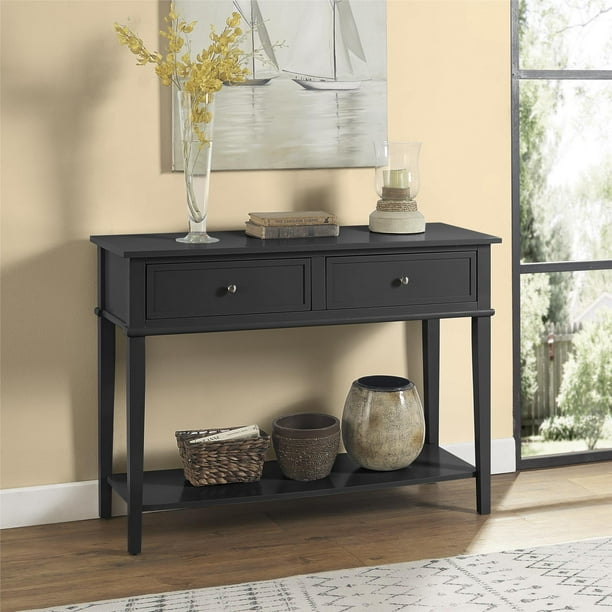 Ameriwood Home Franklin Console Table, Black