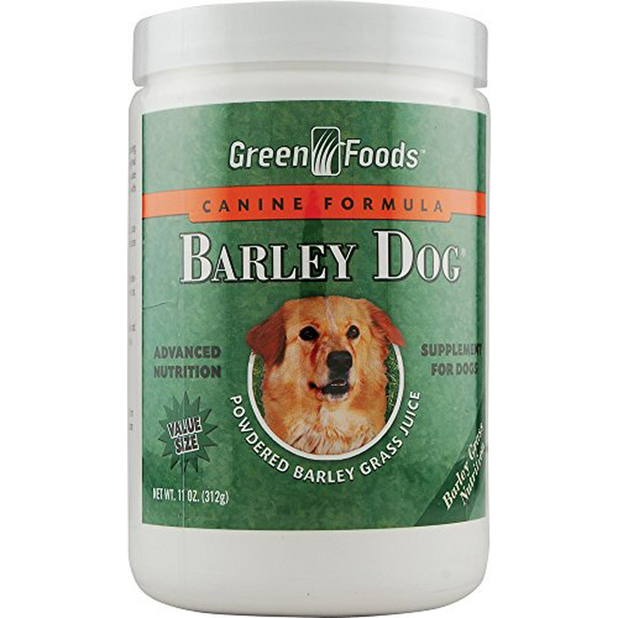 Green Foods Corporation Barley Dog Canine Formula, 11oz