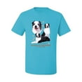 thumbnail image 2 of If It's Not an Australian Shepherd It's Just a Dog Gift | Mens Dog Lover Graphic T-Shirt, Light Turquoise, Medium, 2 of 3