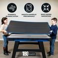 thumbnail image 4 of Hathaway Bandit Air Hockey Table, 5-ft, Black/Blue, 4 of 7