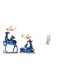 thumbnail image 1 of Estatua de resina de reno y alce, decoración artística y figura femenina de playa para chimenea, mesa y sala de estar., 1 of 8