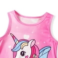thumbnail image 4 of Jurebecia Nightgowns Unicorn Sleepwear Night Sleep Dress Pajamas Sleeveless Soft Nightgown 120 cm 4-5 Years, 4 of 8