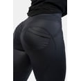 thumbnail image 6 of NEBBIA High Waist Glossy Look Bubble Butt Pants 586, 6 of 12