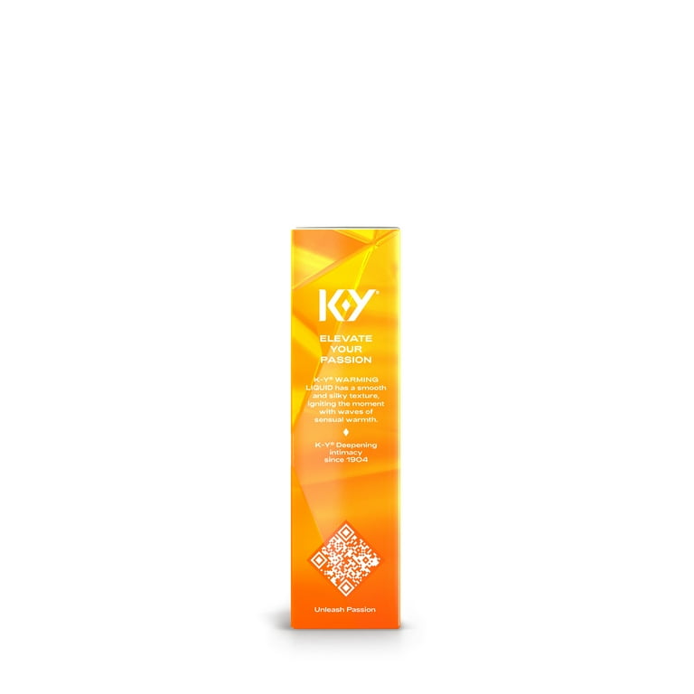 is ky warming liquid a water based lubricant K-Y Warming Water-Based Jelly Personal Lube main image 0