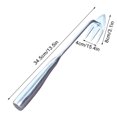 thumbnail image 3 of Stainless Steel Weed Remover Pulling Tool | Heavy Duty Gardening Hoe Rake | Manual Hand Weeder | Ergonomic Manganese Steel | Garden, Lawn & Agricultural Use | 1 Piece, 3 of 4